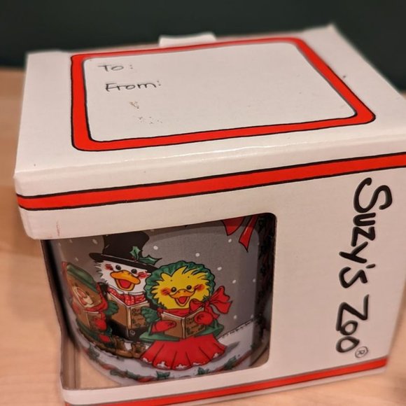 Vintage Suzy's Zoo "The Carolers" Mug New in Box - Picture 2 of 6